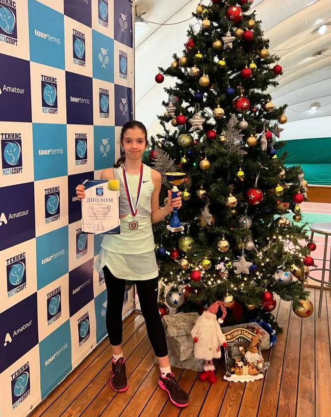 Спортсменка Люберец завоевала серебряную медаль на первенстве по теннису