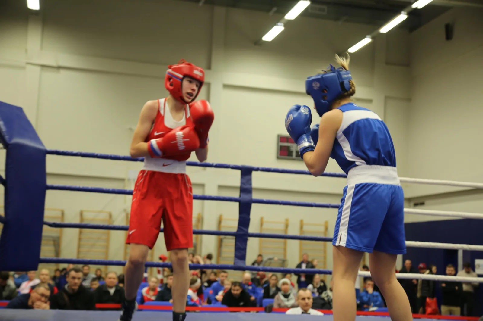 В Люберцах около 200 спортсменок участвуют во всероссийских соревнованиях по боксу