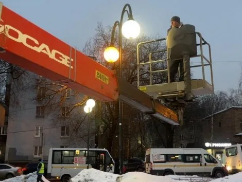 От жителей Люберец за неделю поступило 27 обращений по работе уличного освещения
