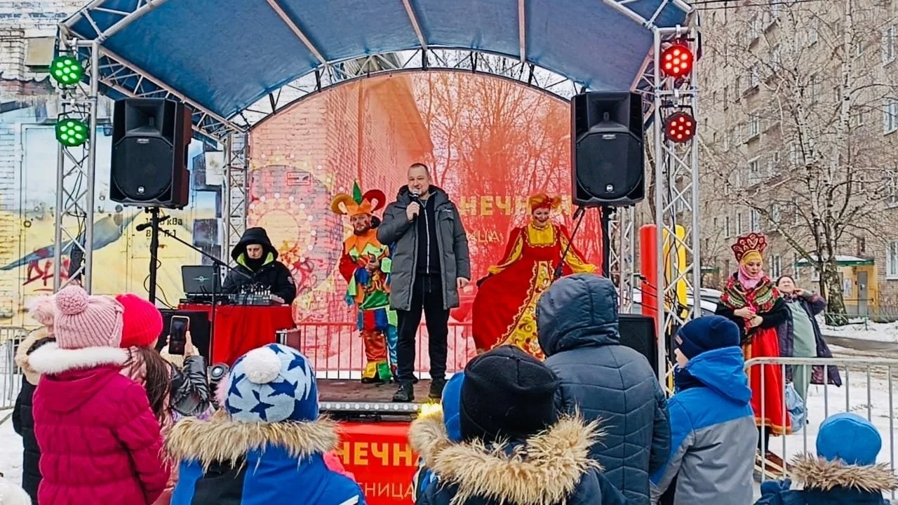 В поселке Люберец состоялись масленичные гуляния