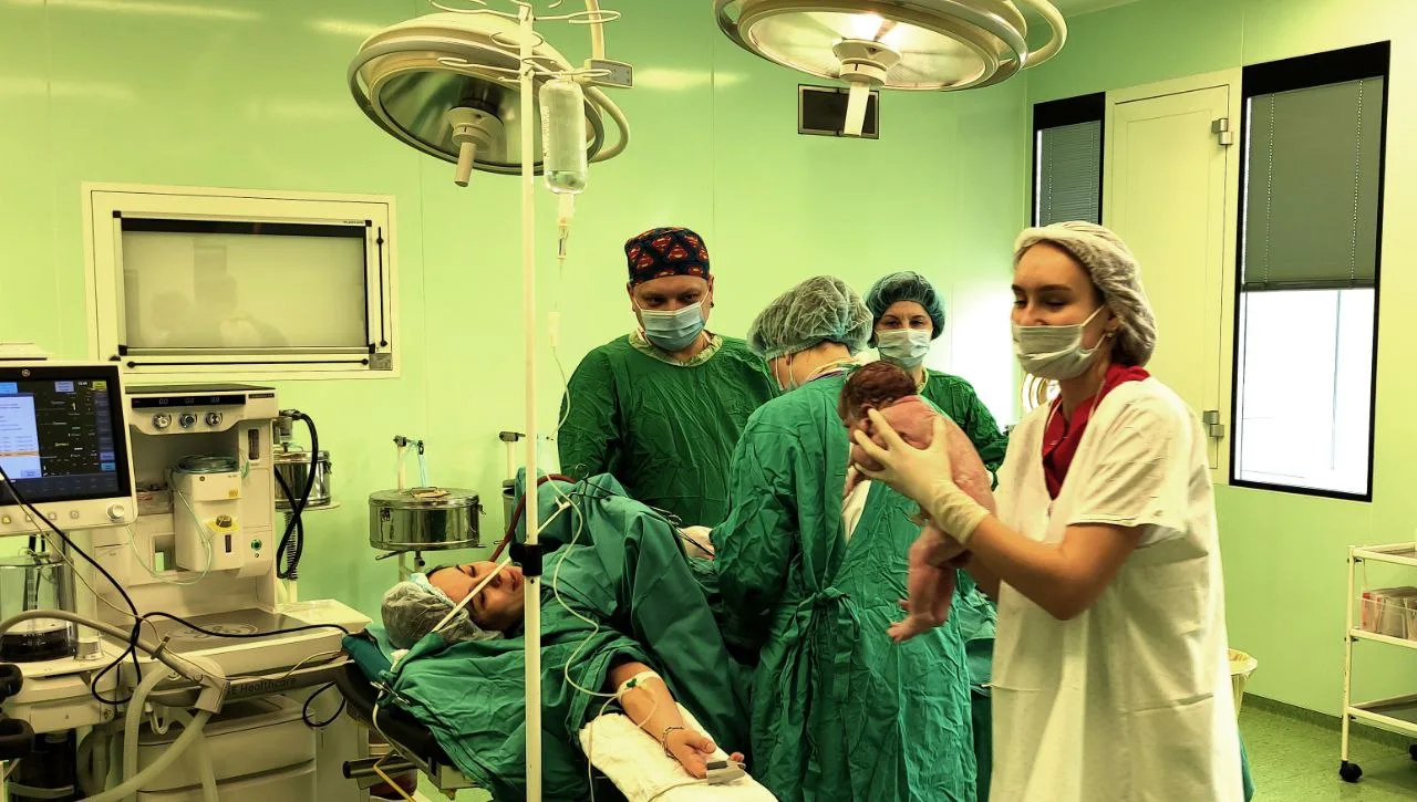 С начала года в перинатальном центре Люберец на свет появились более 1 тысячи малышей