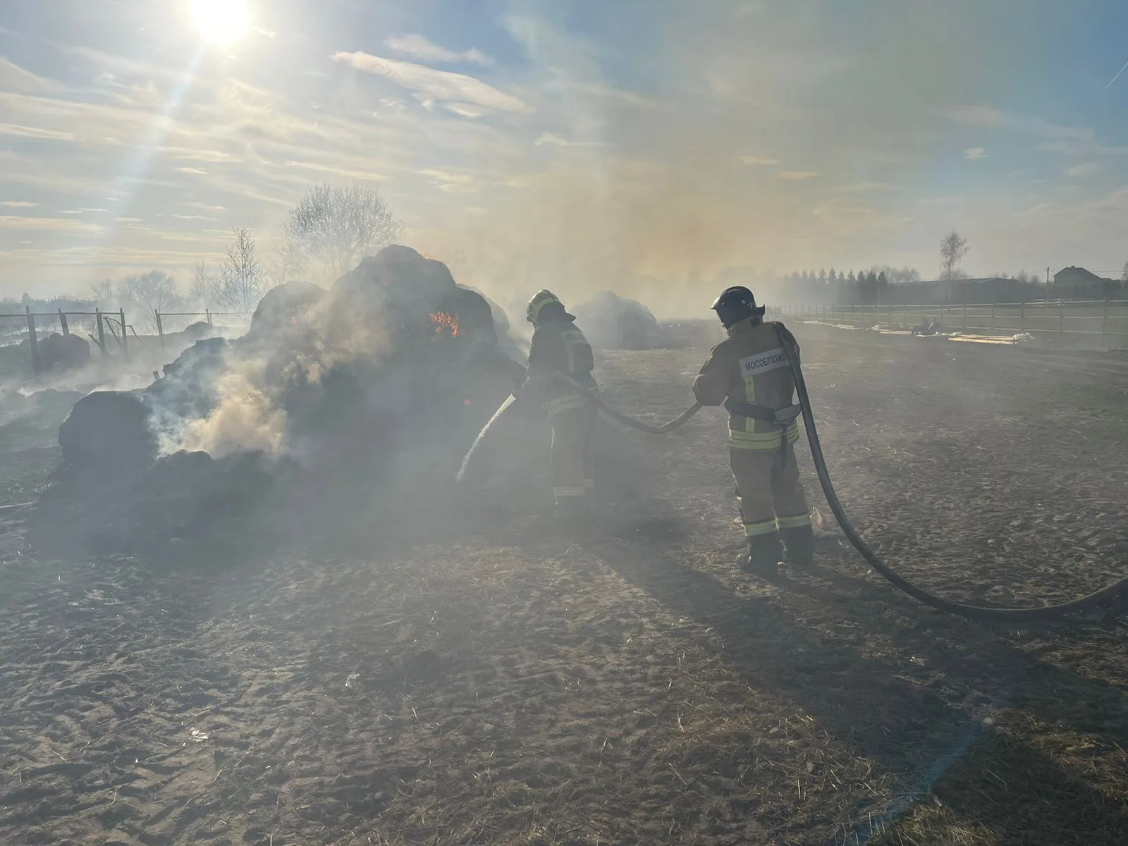Жителей Люберец предупредили о последствиях пала травы