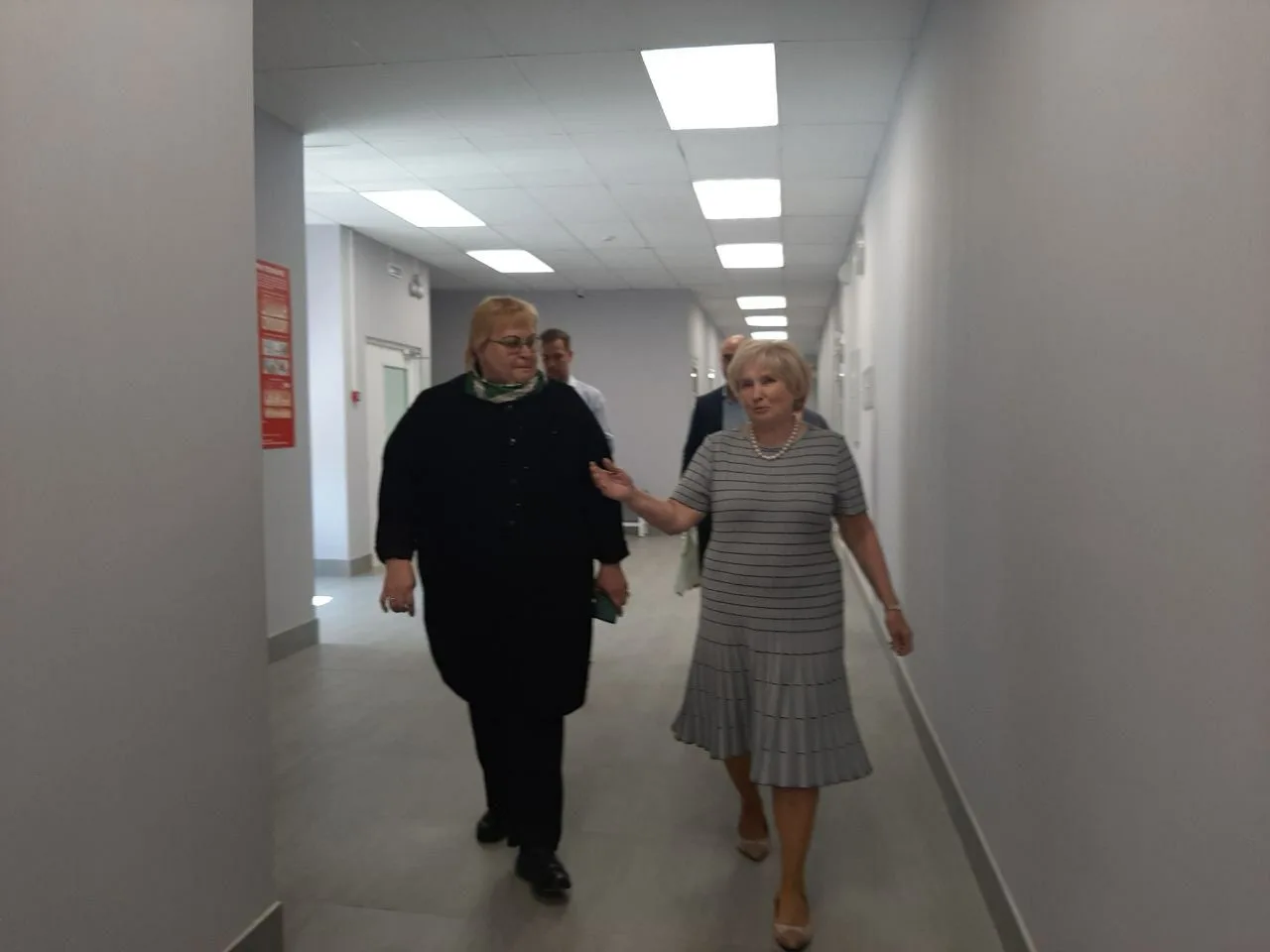 Лидия Антонова оценила качество ремонта техникума Люберец