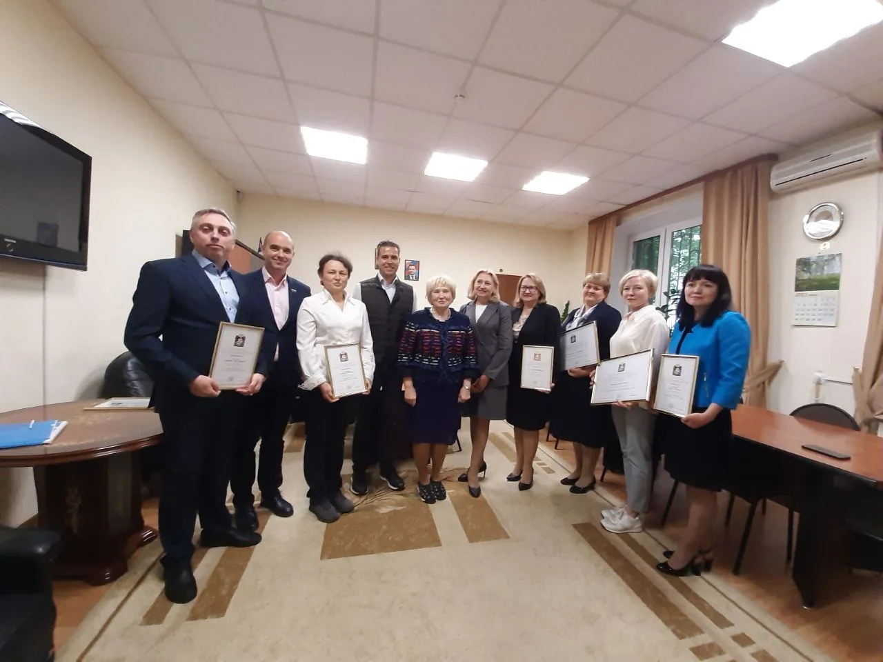 Лидия Антонова вручила награды лучшим социальным работникам Люберец