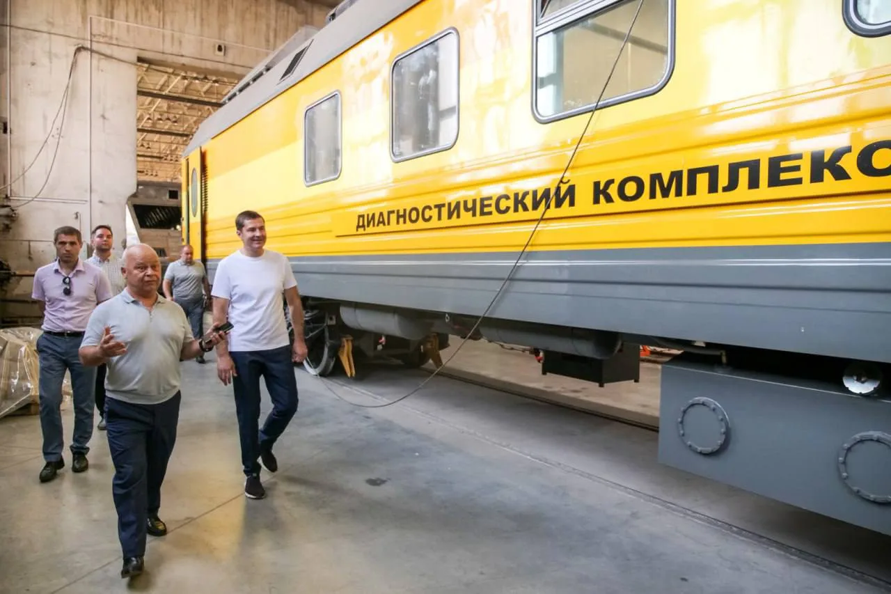 Владимир Волков ознакомился в Люберцах с производством систем диагностики ж/д инфраструктуры