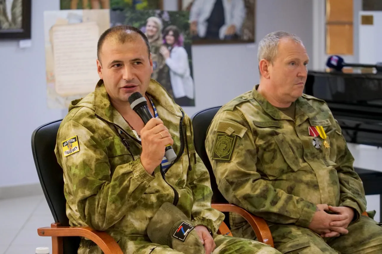 Участник СВО рассказал молодежи Люберец, почему решил стать добровольцем