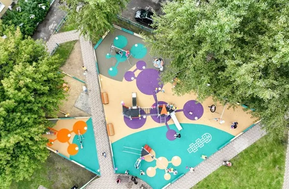 В Люберцах до конца лета завершат работы по установке седьмой губернаторской площадки