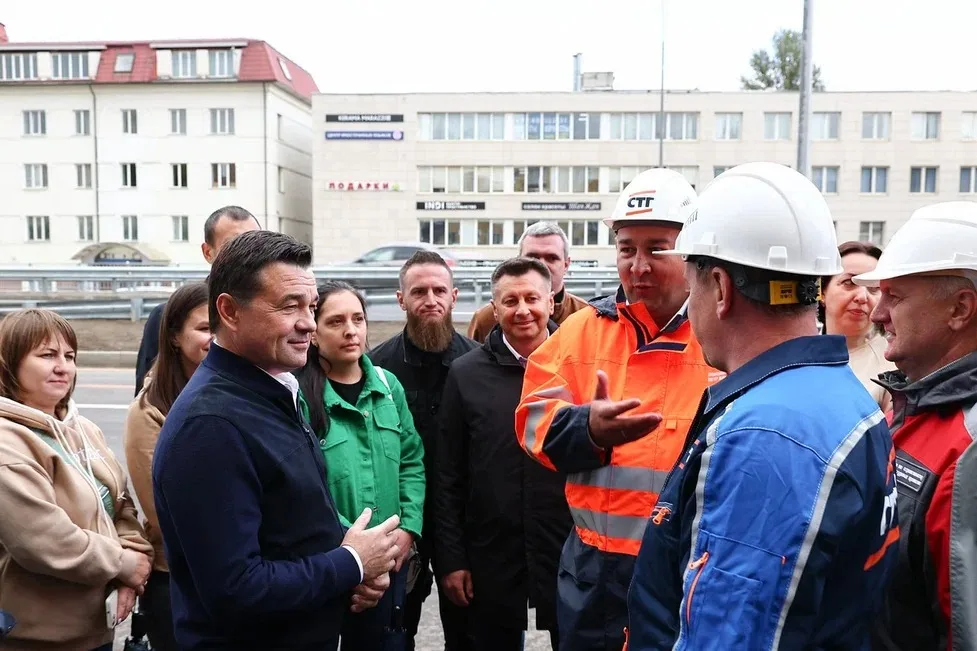 В Люберцах запустили движение по путепроводу на Октябрьском проспекте