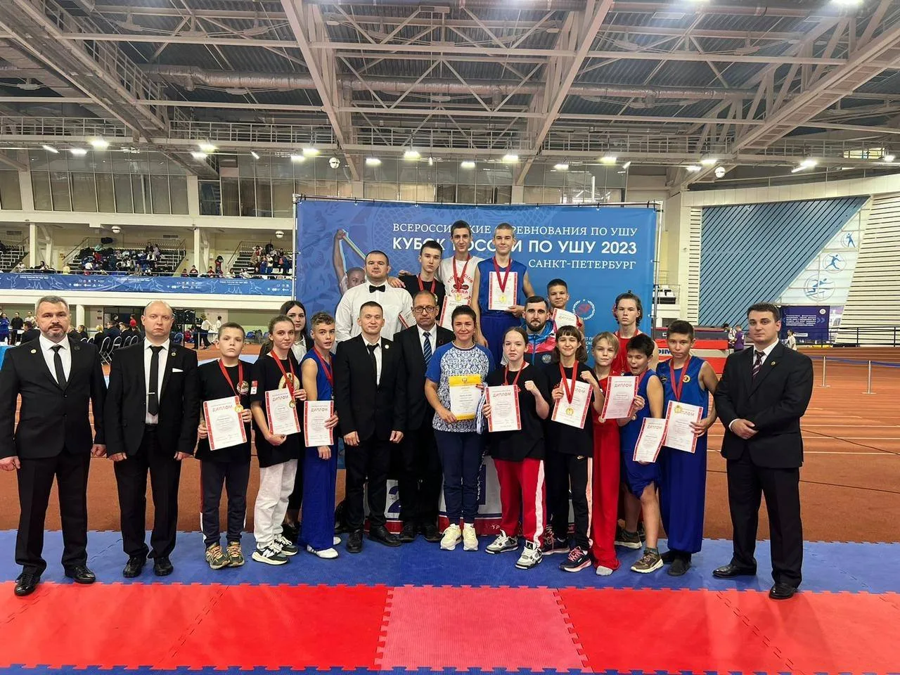 Семь золотых медалей завоевали спортсмены Люберец на всероссийских соревнованиях по ушу