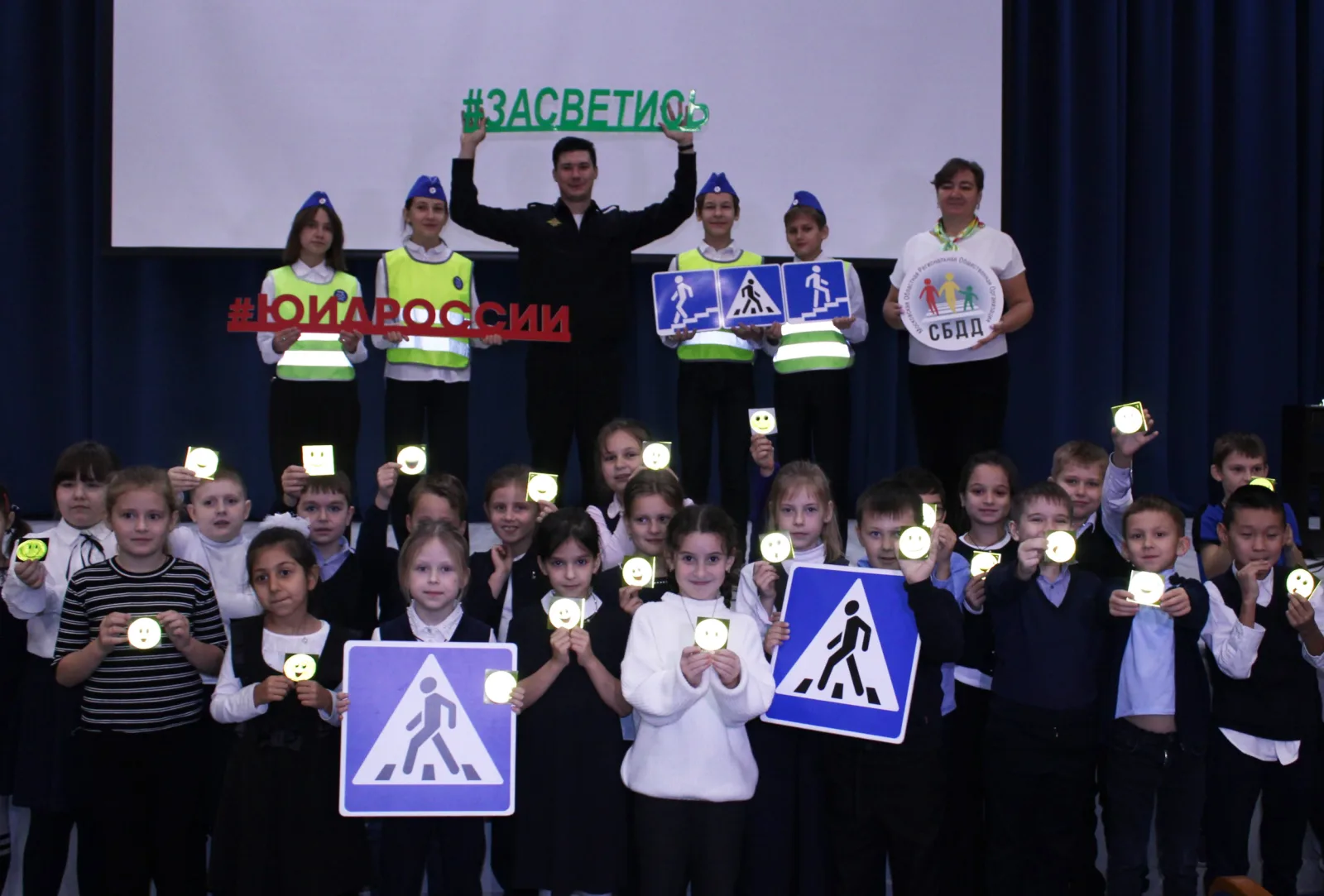 Школьникам Люберец рассказали о важности использования  световозвращающих элементов