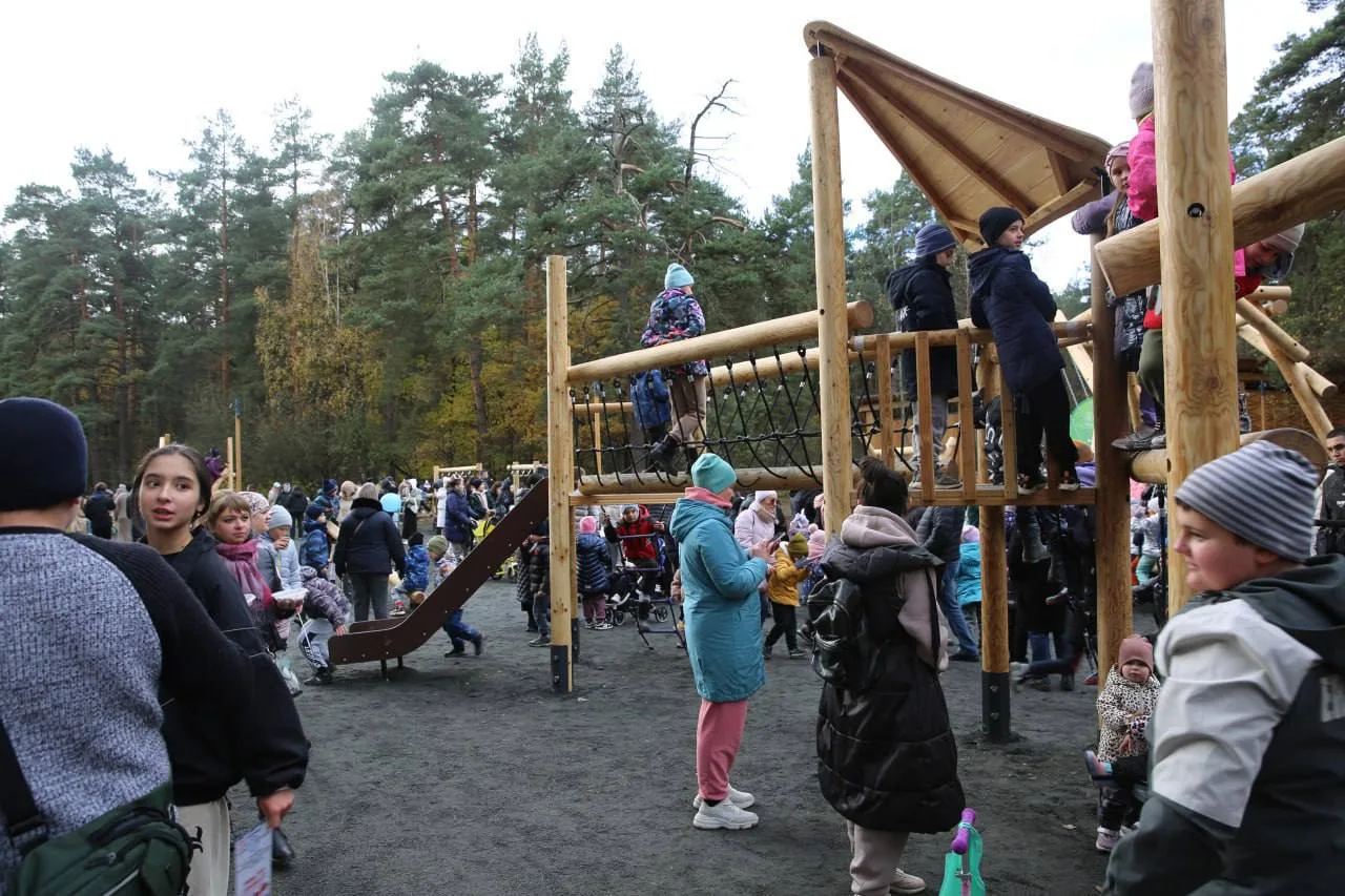 В среднем за год лесопарк в поселке Люберец посещают порядка 500 тысяч человек