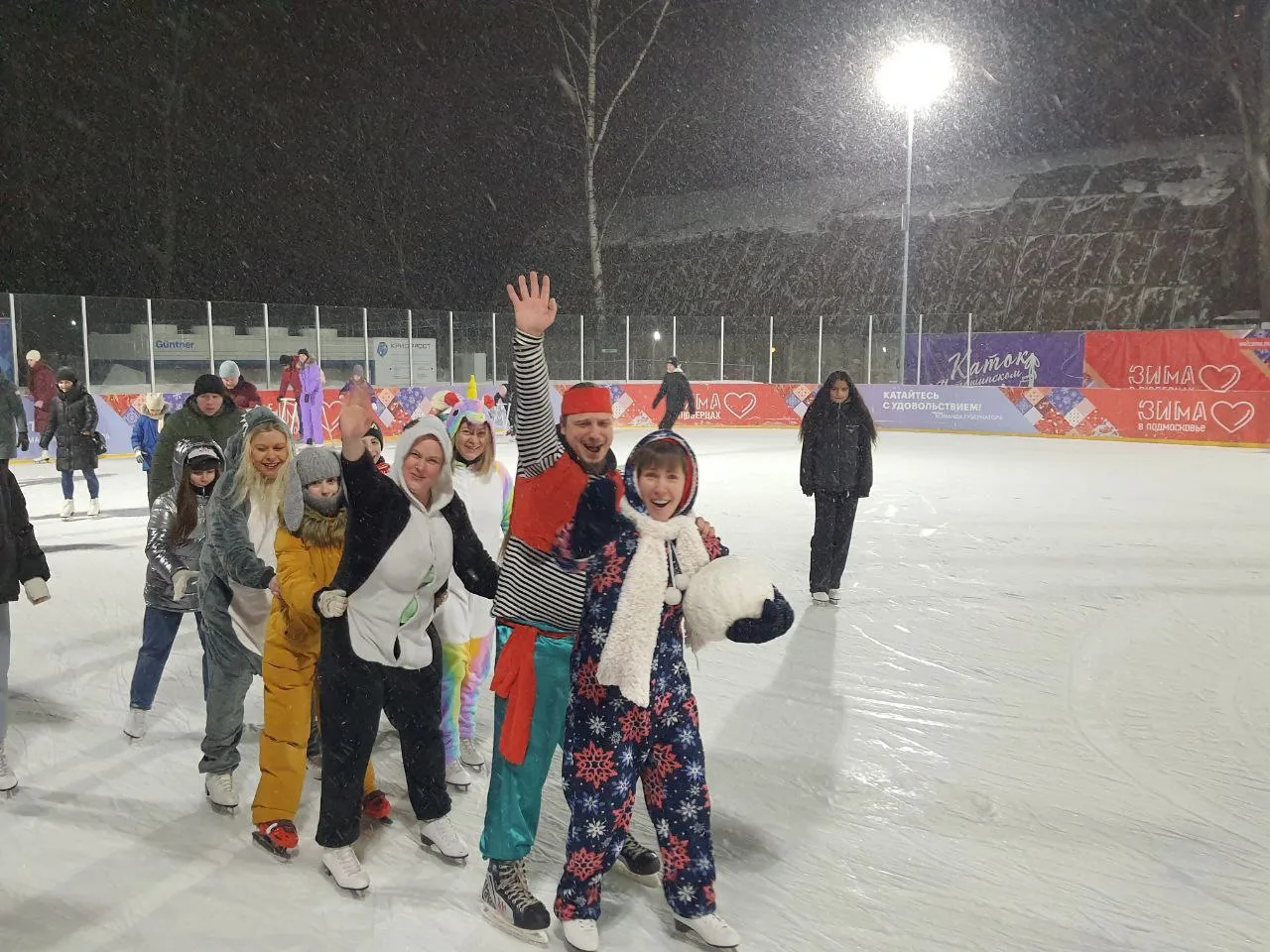 Первого декабря в Люберцах состоится открытие катка в Наташинском парке