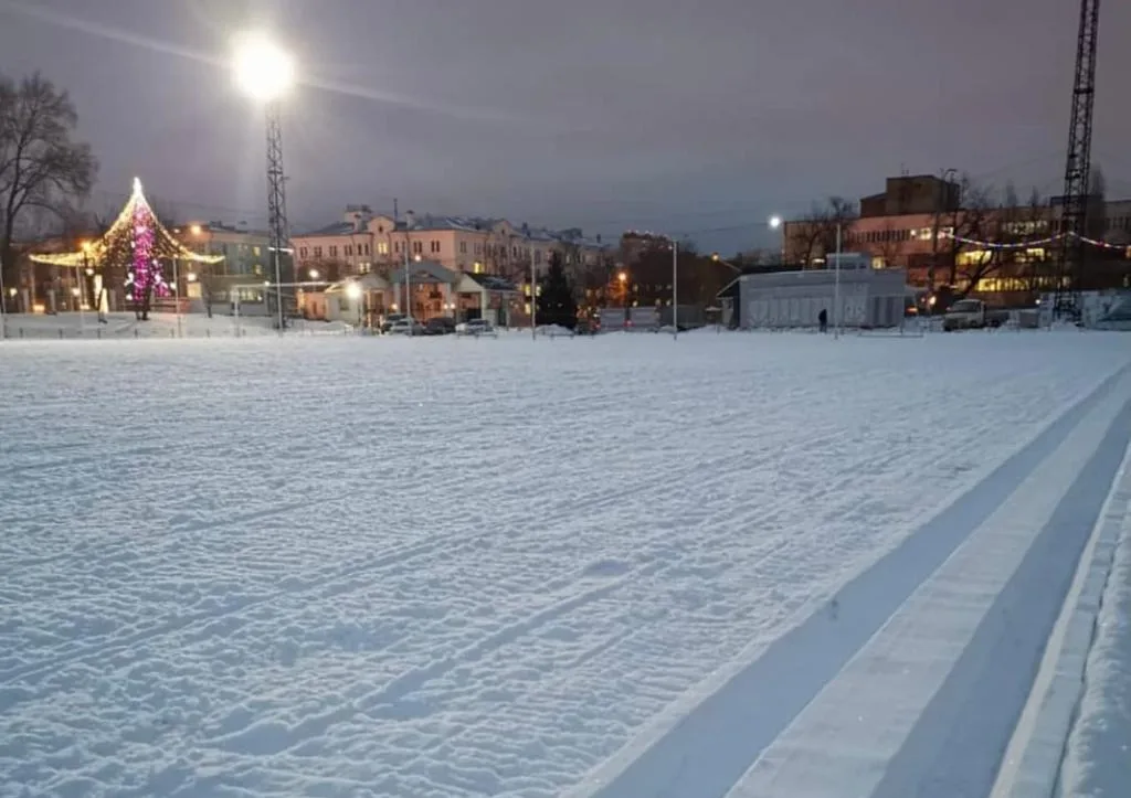 С сегодняшнего дня в Люберцах открыты бесплатные лыжные трассы