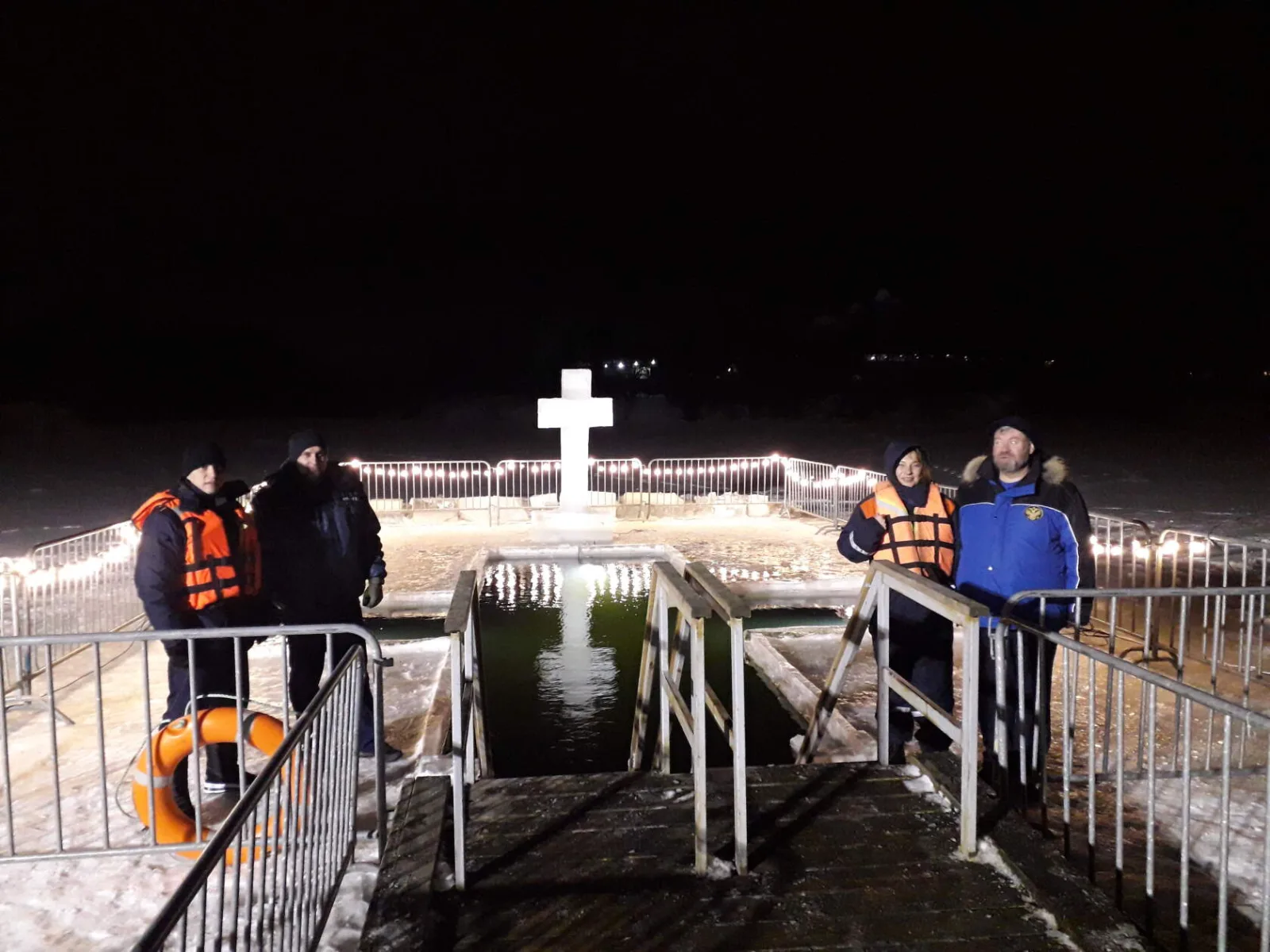 Жителям Люберец напомнили меры безопасности при купании в Крещение