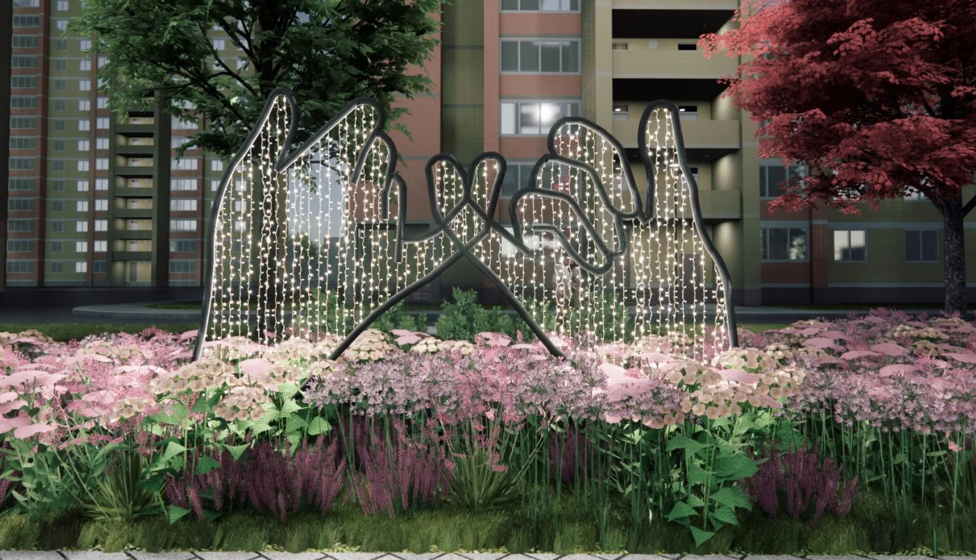 В поселке Люберец в 2024 году создадут новый сквер «Любви и примирения»