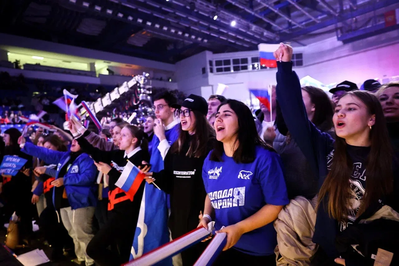 Молодогвардейцы из Люберец приняли участие в форум-концерте «Единство народа»