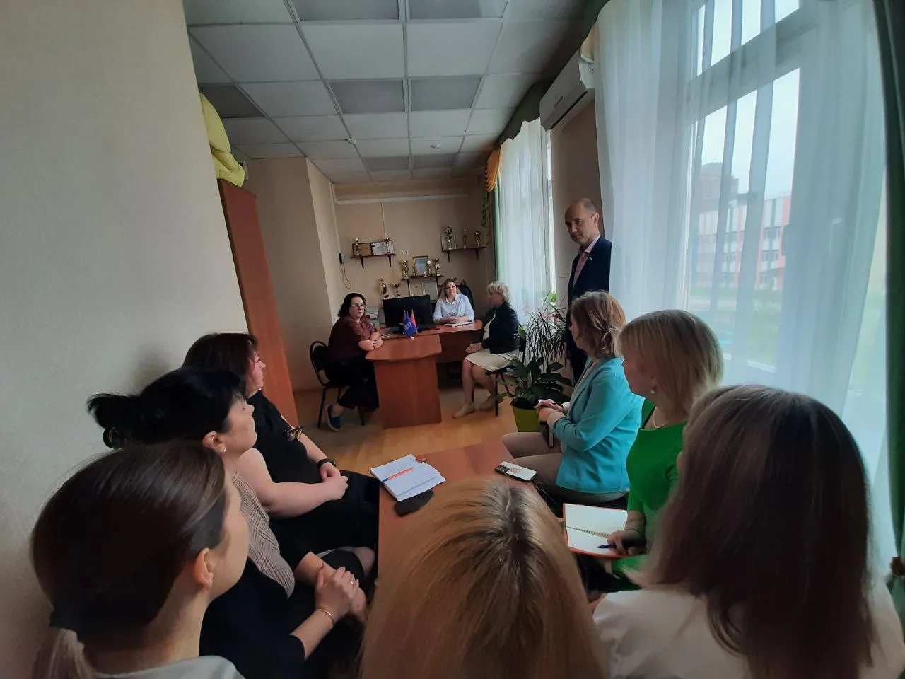 Лидия Антонова на встрече с педагогами Люберец обсудила работу дошкольного учреждения