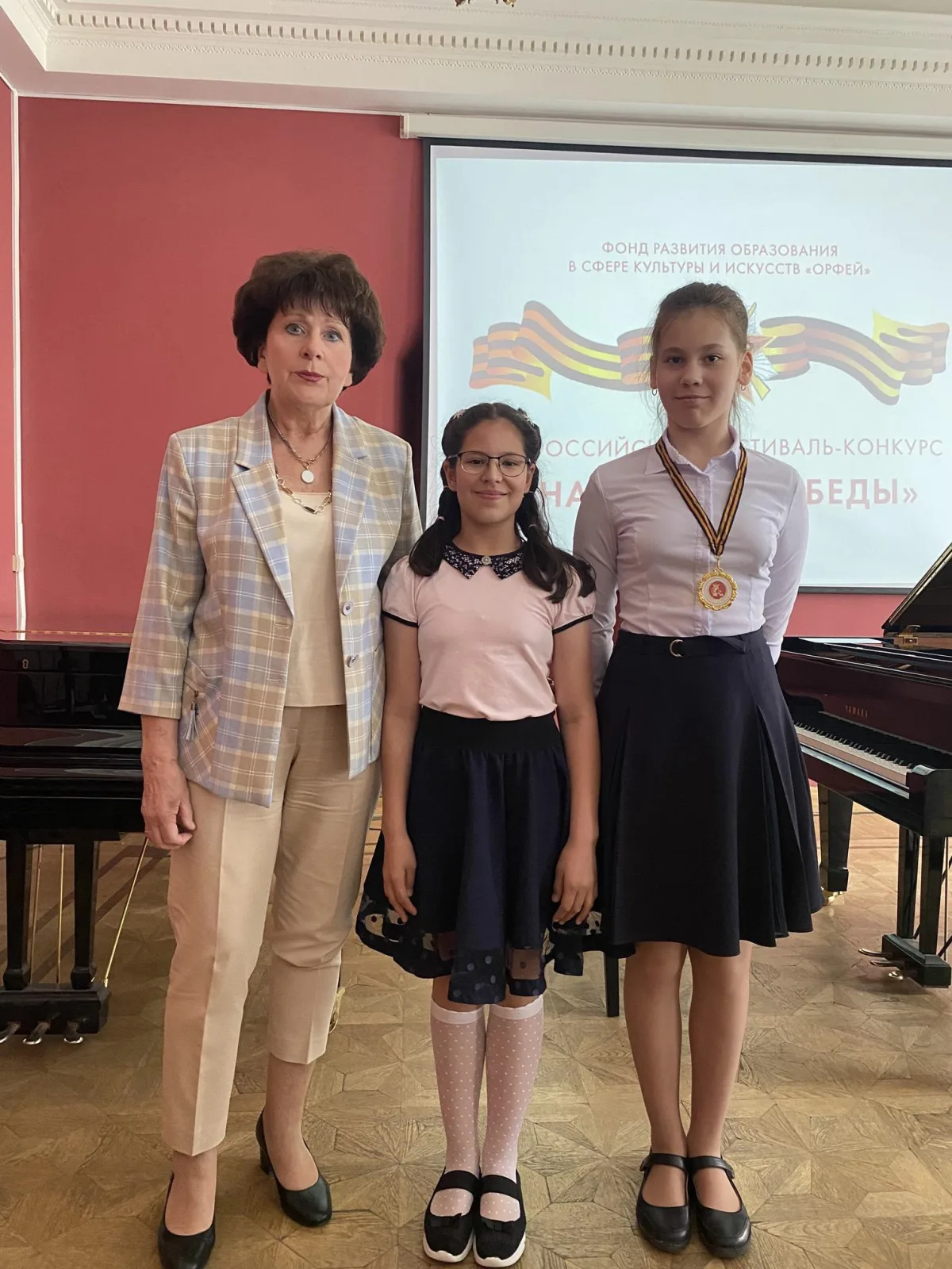 Ученицы ДМШ № 2 Люберец стали лауреатами I и II степеней конкурса «Наследие Победы»
