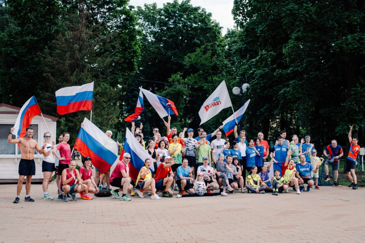 В Люберцах в День России состоялся забег «5 верст»