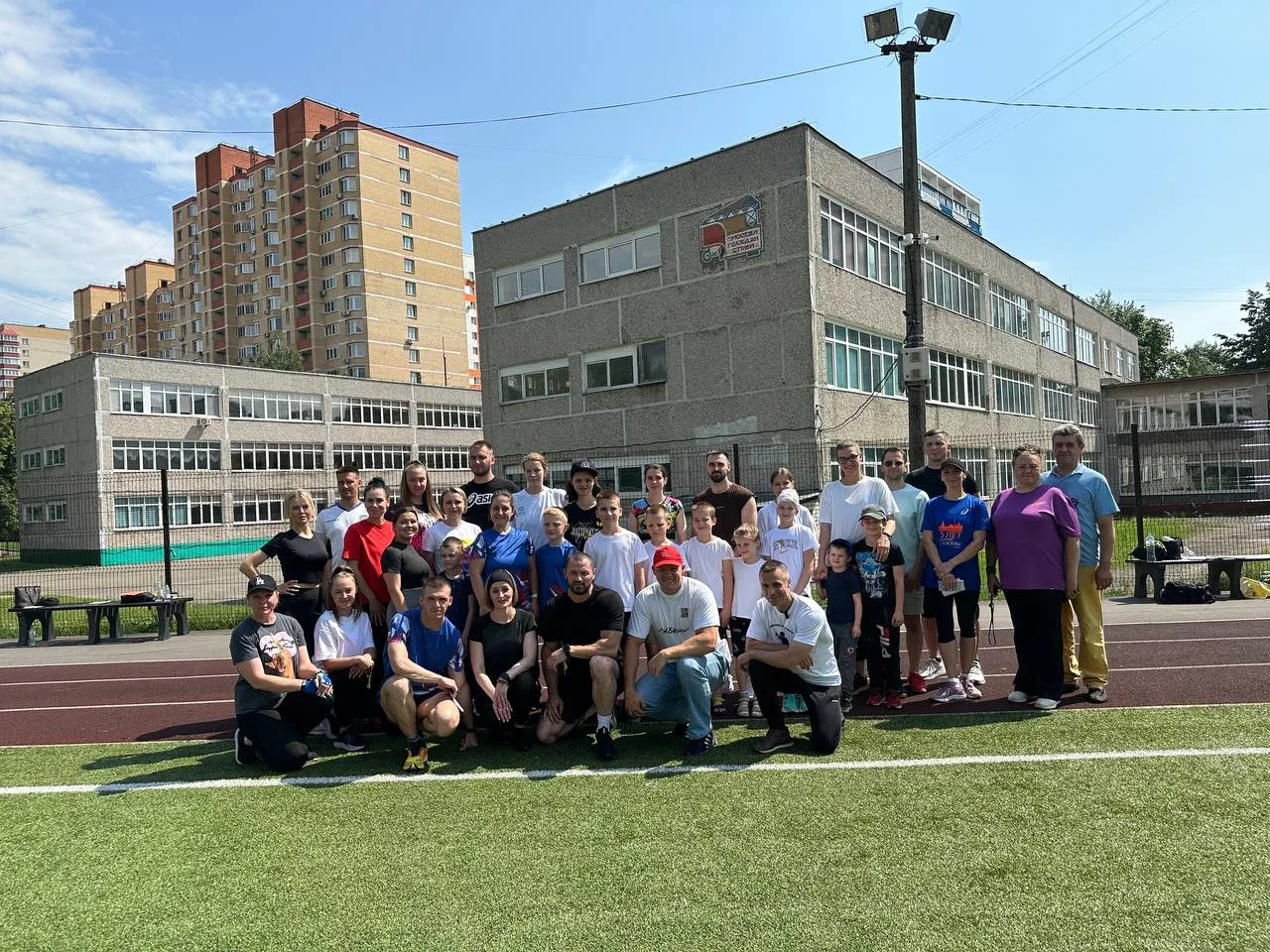 Приём нормативов ГТО «Всей семьёй на ГТО» прошёл в Люберцах