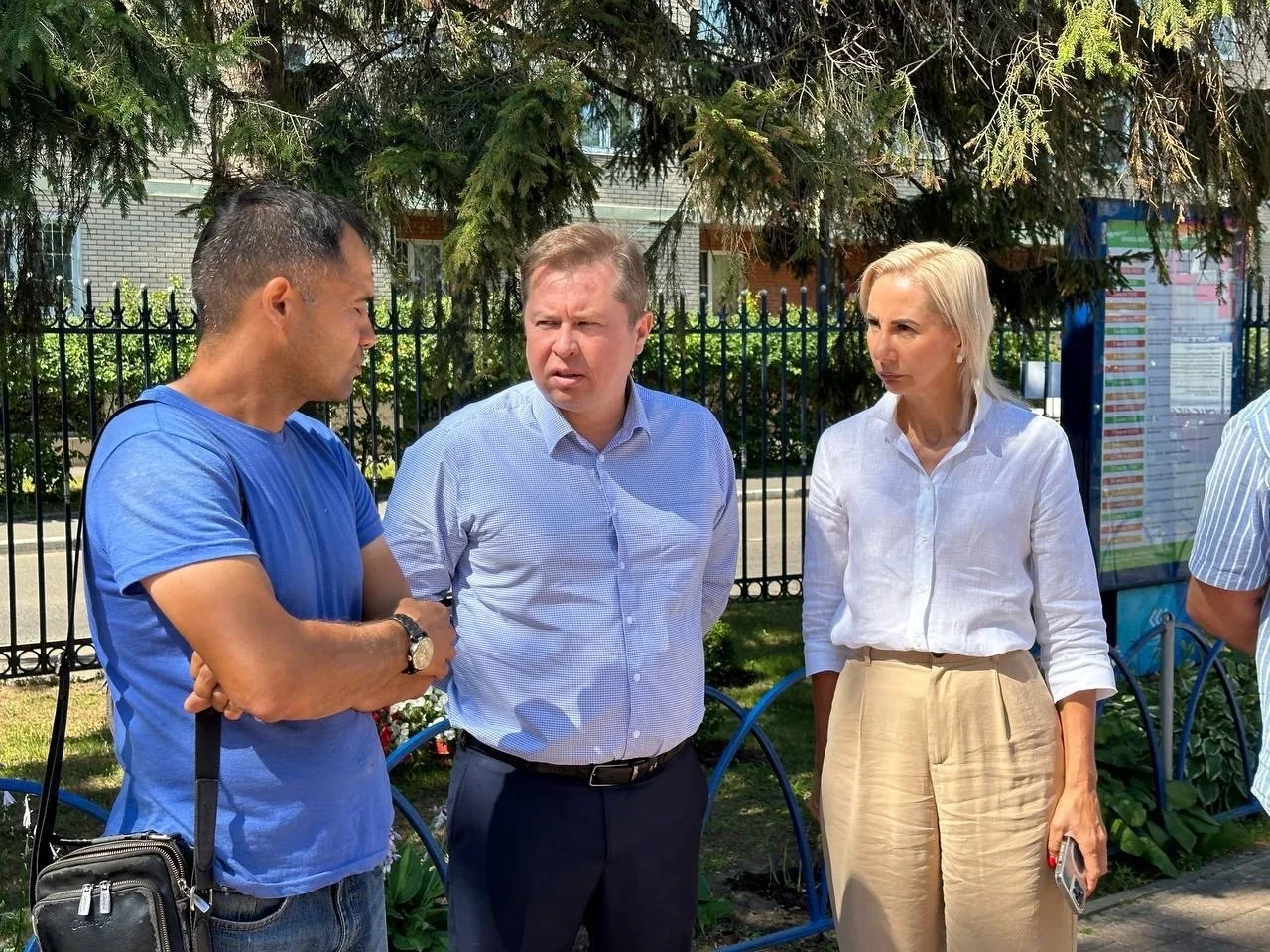 Первый заместитель главы городского округа Люберцы Илья Мотовилов проверил ход ремонта Красковского культурного центра