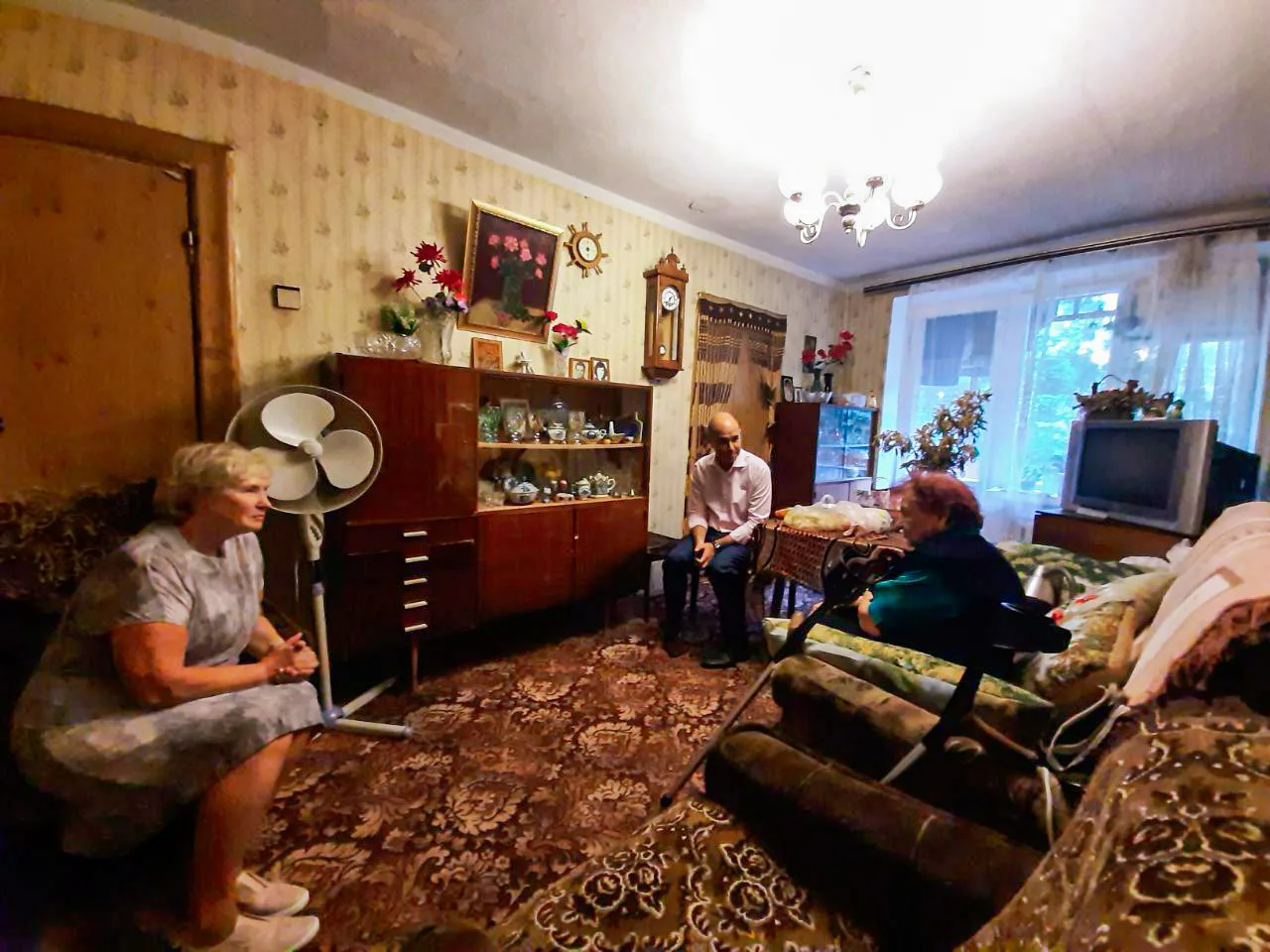 Лидия Антонова навестила ветерана Великой Отечественной войны из Люберец