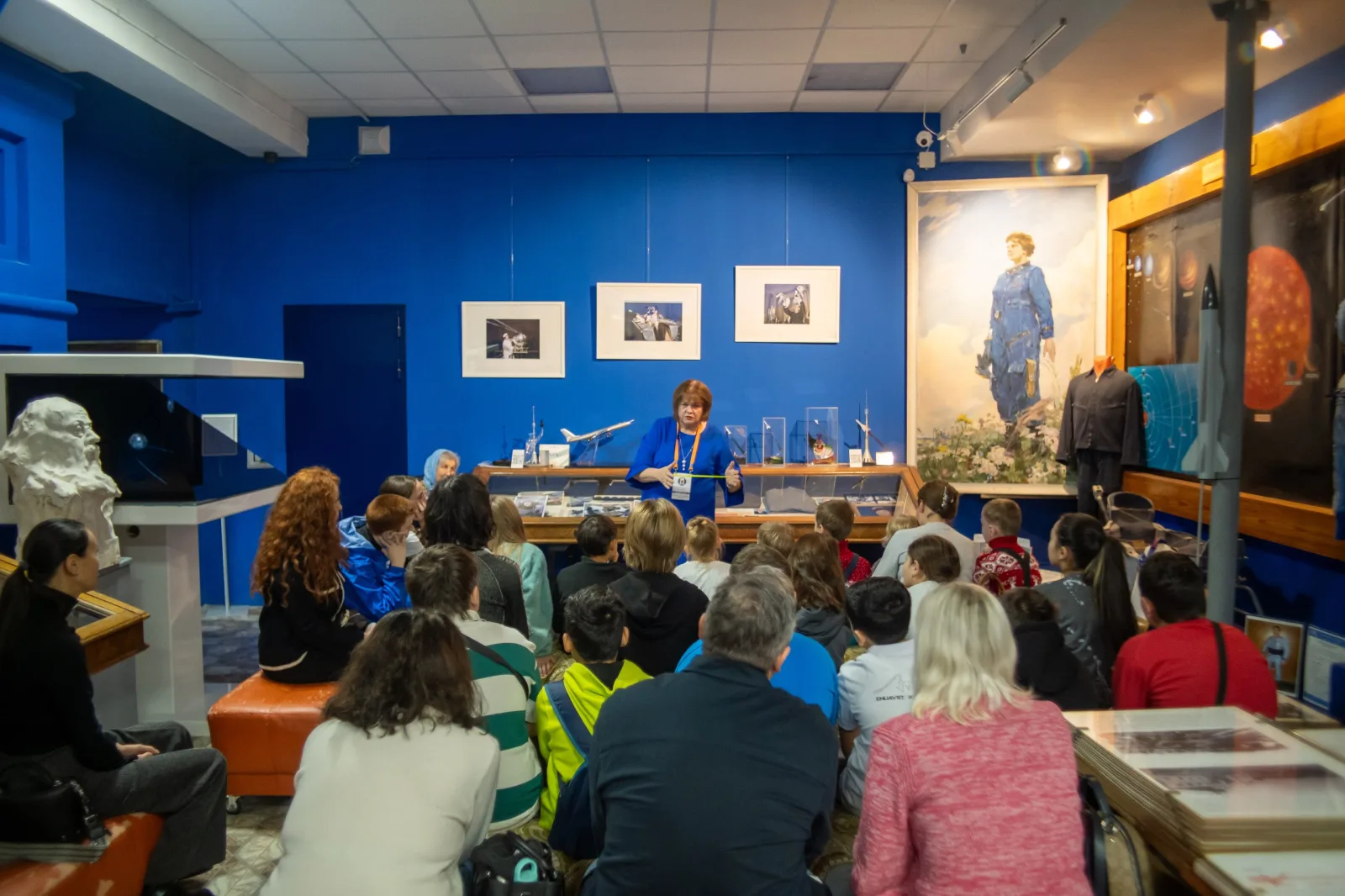 Для семей мобилизованных партийцы организовали экскурсию в музей Люберец