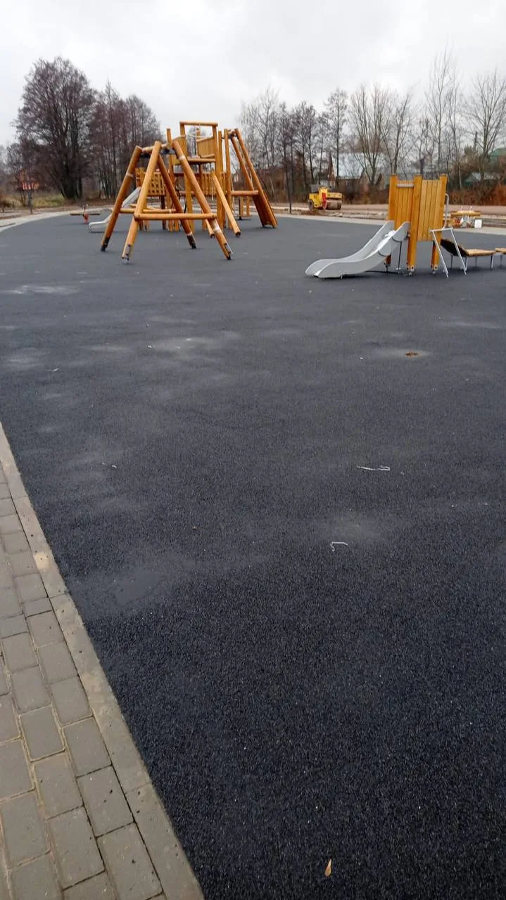 До конца года планируют завершить благоустройство парка в поселке Люберец