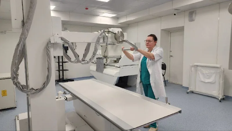 Новый рентген-кабинет открыли в Центральной поликлинике Люберец