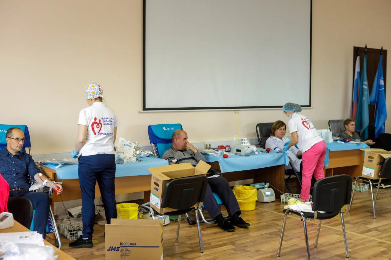 Более 4 тысяч доноров сдали кровь в люберецком отделении переливания крови в 2024 году