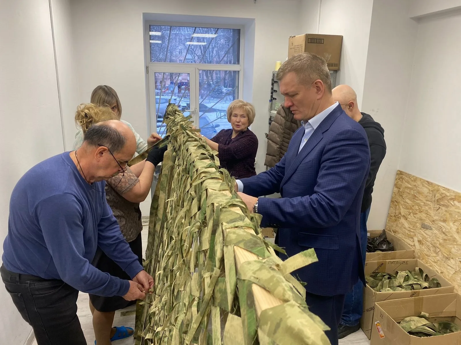 Дмитрий Дениско посетил Центр поддержки участников СВО и их семей в Люберцах