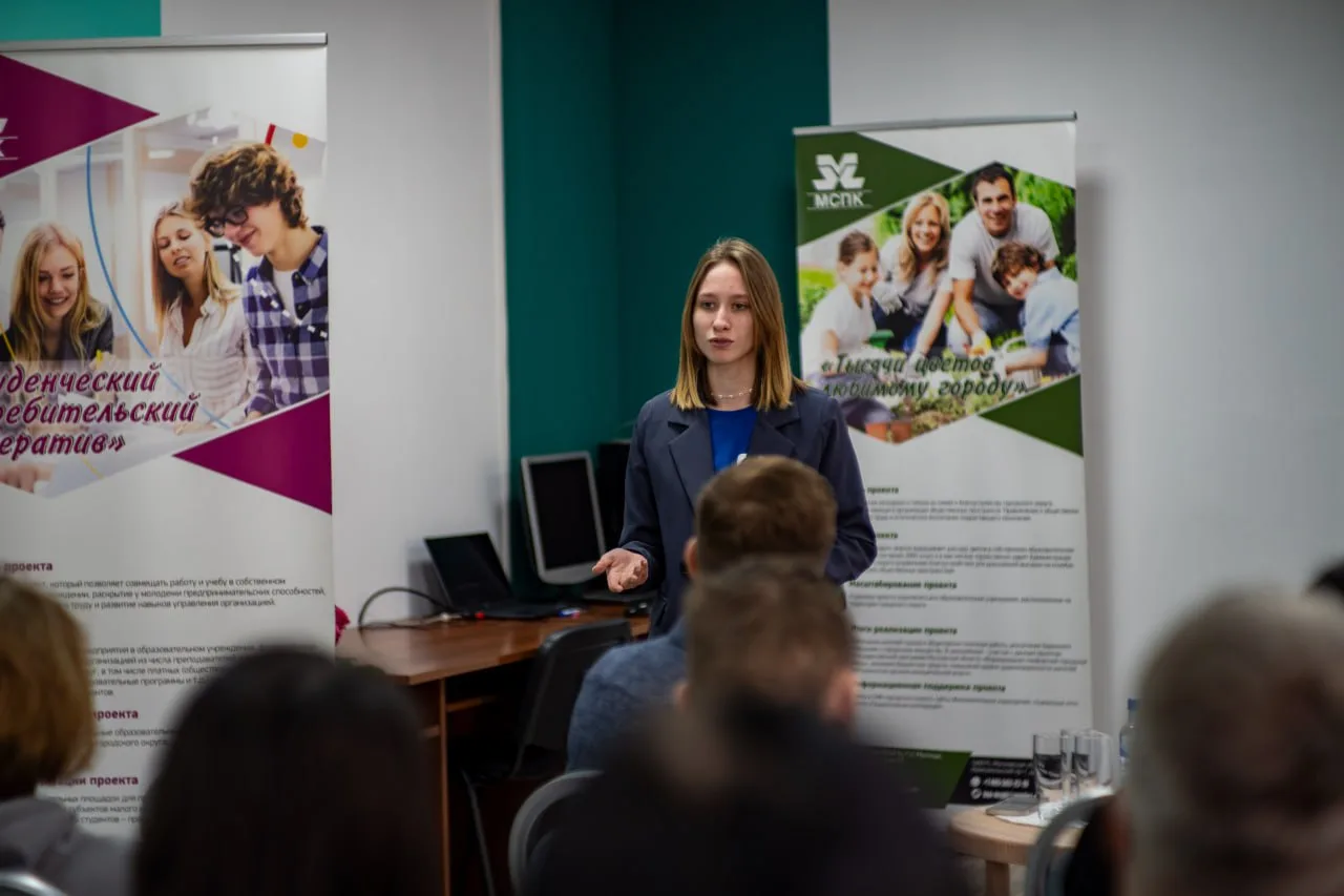 Молодогвардейцы Люберец подвели итоги 2024 года и поделились планами со студентами техникума