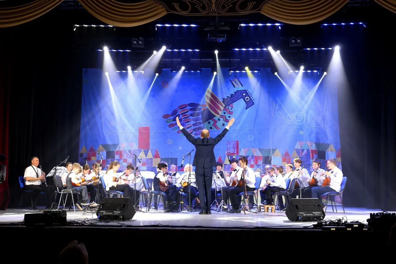 Дипломантом I степени всероссийского конкурса стал оркестр народных инструментов «Русский лад» ДМШ №2 Люберец