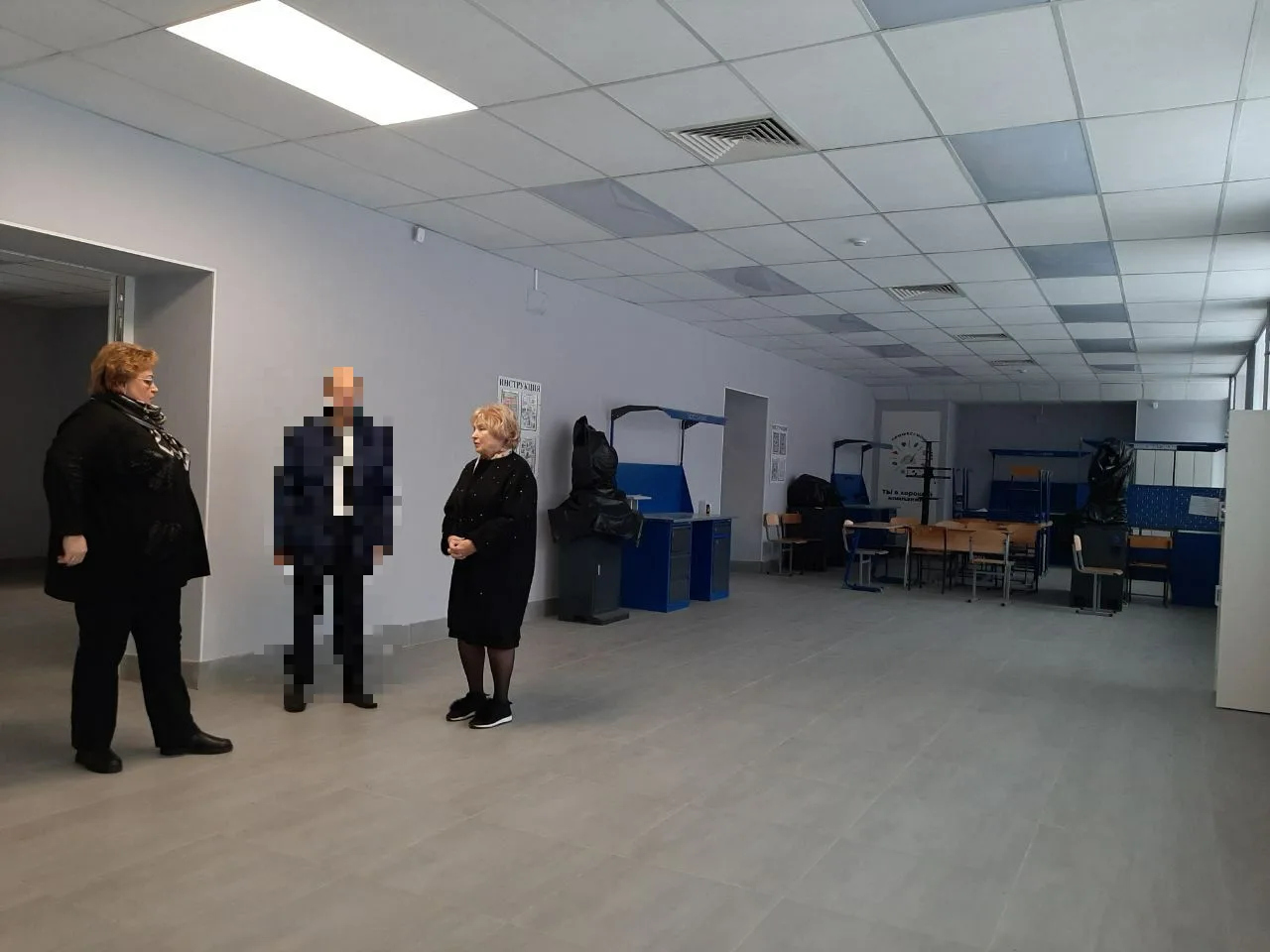 Лидия Антонова оценила качество проведенного капремонта в Люберецком техникуме им. Ю. Гагарина