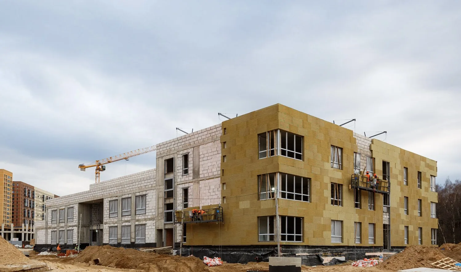 Еще один детский сад строится в ЖК «Томилино Парк» в Люберцах