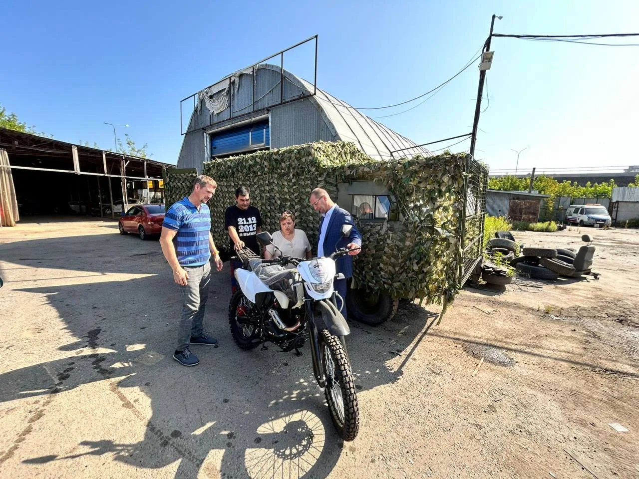 Очередной гуманитарный груз отправили из Люберец в зону специальной военной операции