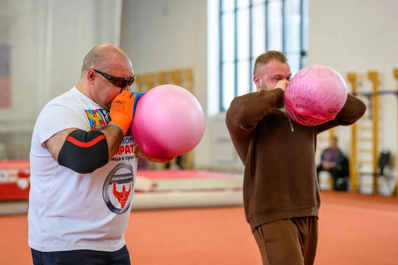 Люберецкие экстремалы провели тренировку для воспитанников СШОР