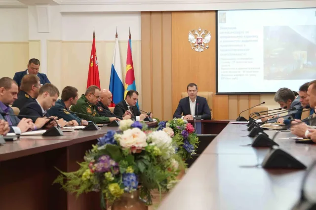 В Люберцах состоялось оперативное совещание