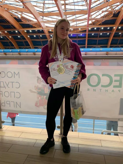 Спортсменка Люберец завоевала золотую медаль на соревнованиях по легкой атлетике