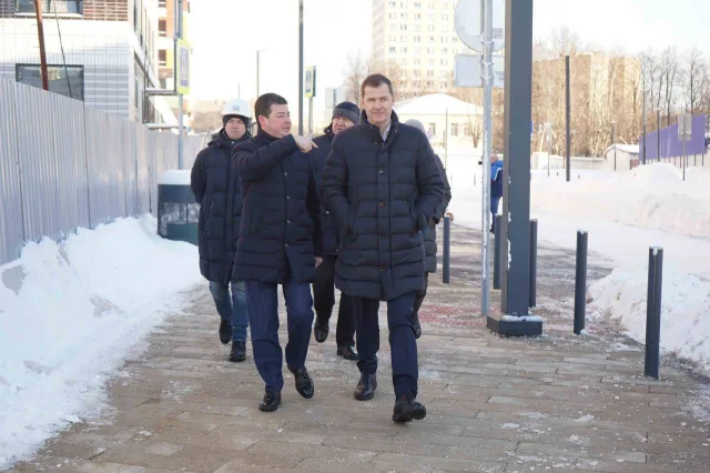 В Люберцах открыли проход для пешеходов в новом микрорайоне