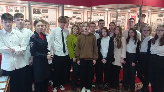 Полицейские Люберец рассказали студентам университета МВД о работе криминалистов