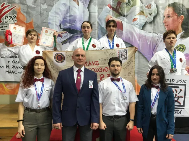 Спортсмены Люберец завоевали шесть медалей на всероссийских соревнованиях по карате