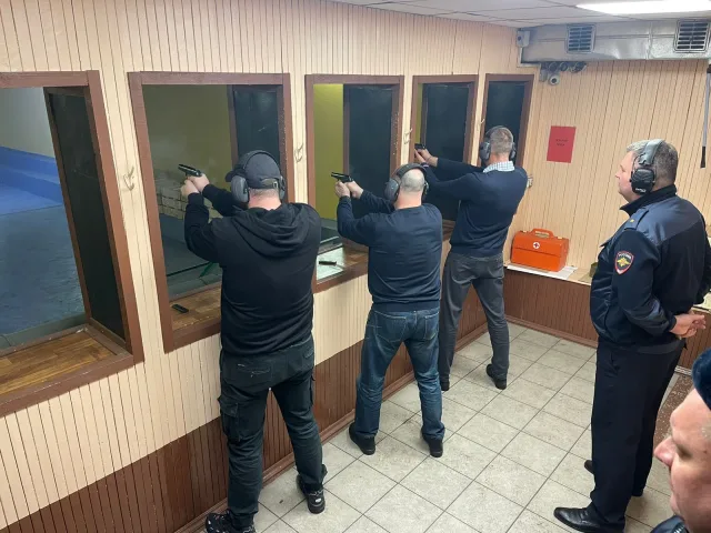 В Люберцах определили лучших стрелков из пистолета Макарова