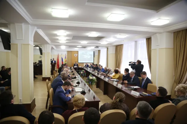 Владимир Волков провел оперативное совещание в Люберцах