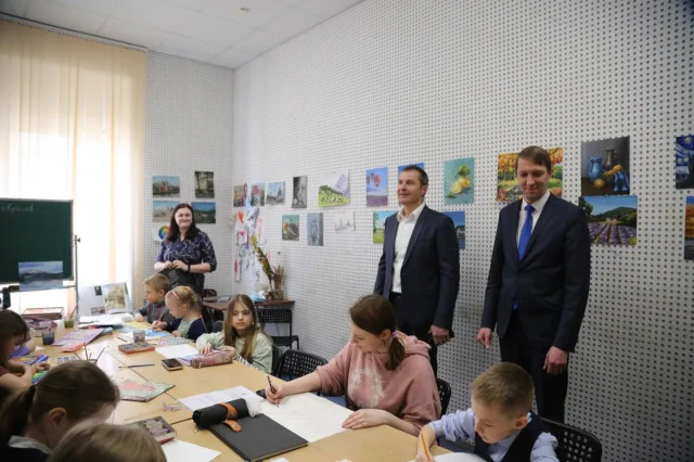 Владимир Волков ознакомился с работой Культурно-просветительского центра в Люберцах