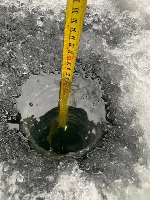 Жителей Люберец предупредили об опасности выхода на весенний лед