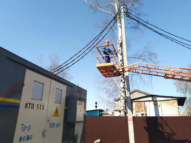В СНТ Люберец благодаря новой подстанции увеличили мощность подачи электроэнергии