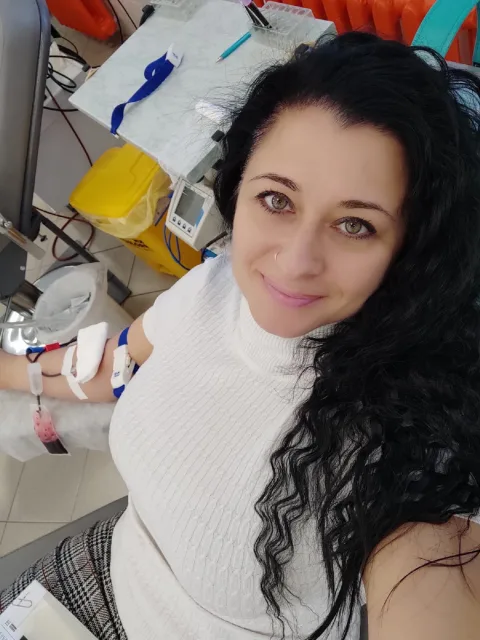 Общественница Люберец приняла участие в донорской акции МВД