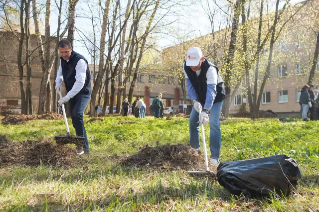 В городском округе Люберцы стартовал общеобластной субботник