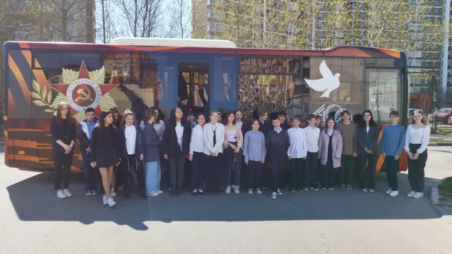 В Люберцах начал работать экскурсионный «Автобус Победы»